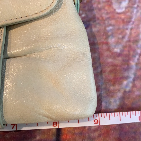 HOBO Clutch Wristlet bag with Chain strap Handle and Door Knocker Accent - Picture 10 of 13